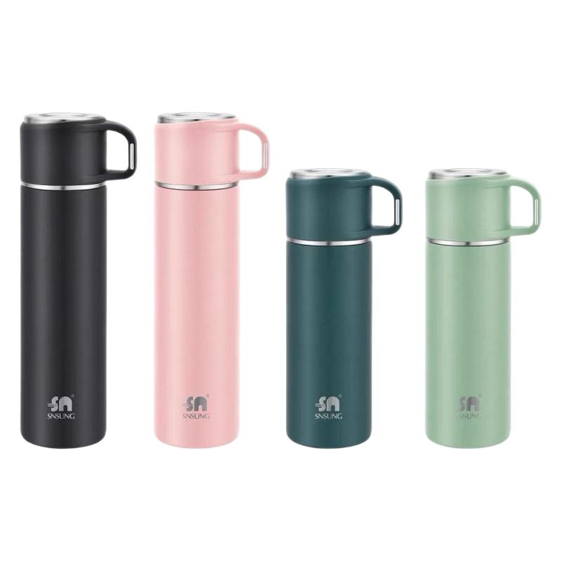 Stanley Black titanium insulated cup 180ml, warm cup with lid and leak-proof insulated cup Item Picture