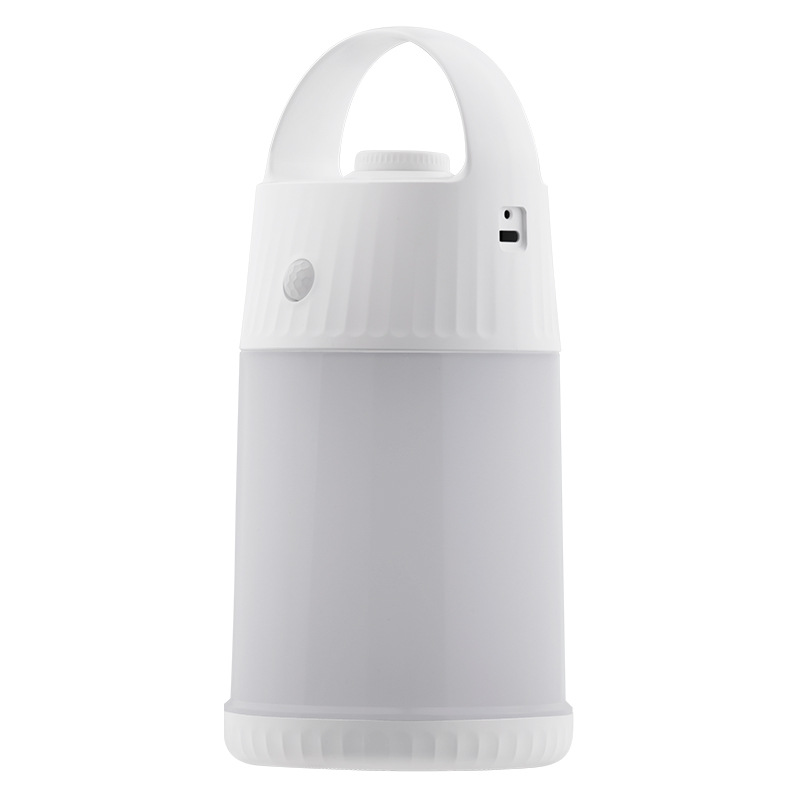 Export and foreign trade of rechargeable camping lights, portable hanging revolving lights, desk lamps, human body sensor lights, led lights, sensor camping smart night lights Item Picture
