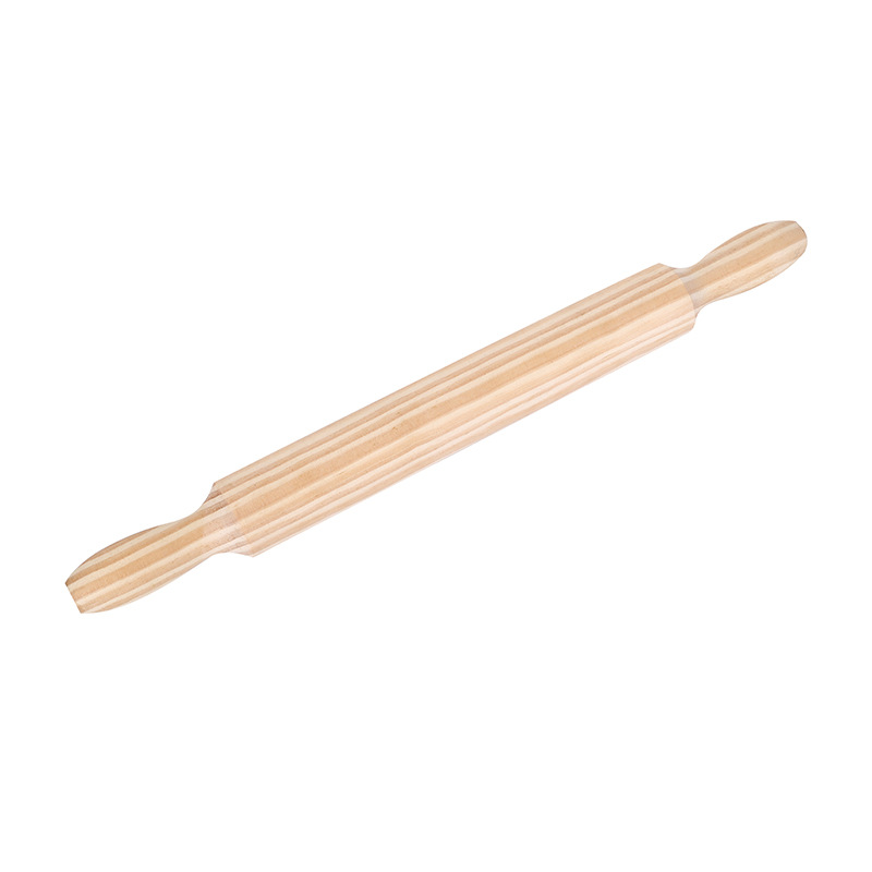 New Spring Festival rolling pin, parent-child interactive dumpling-making, stone and wood rolling pin, household roller non-stick rolling pin Item Picture