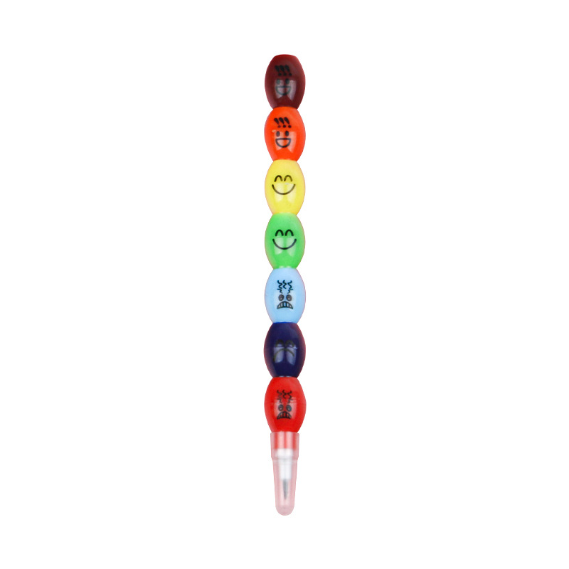 Expression pen, sugar-coated haws, straight posture, no need for sharpening, pencil drawing, sketching, smiling face, continuous lead outlining, art, children and students Item Picture