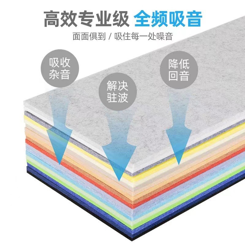 毛毡板/吸音板/楼层板/隔音棉/义乌市绿生新材料细节图