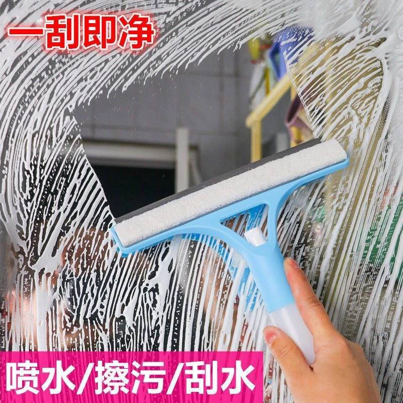 Glass cleaning wonder, household bathroom tools, window wiper, mirror brush, cleaning and cleaning scraper, bathroom scraper Application Scenario