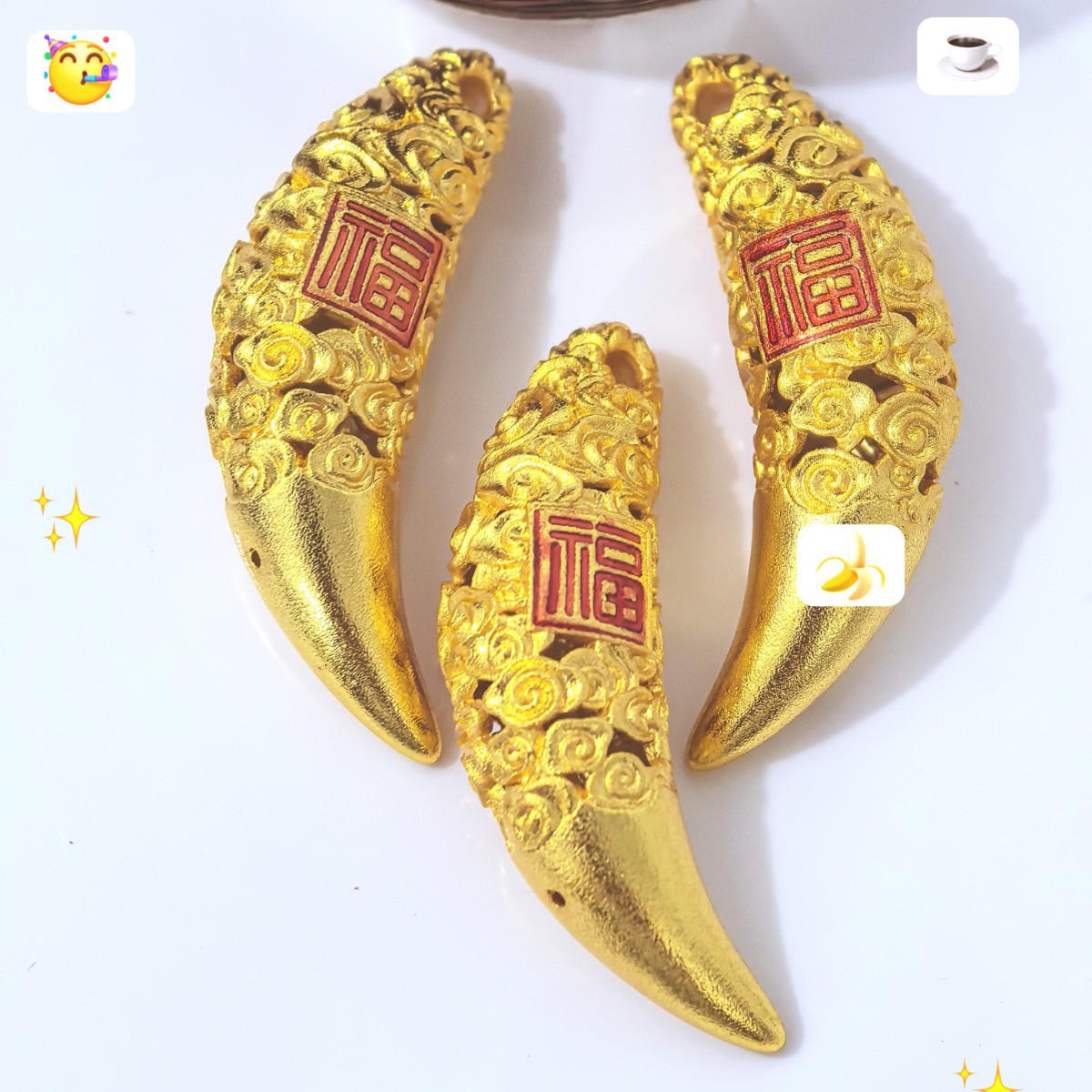 绒沙金工艺品实物图