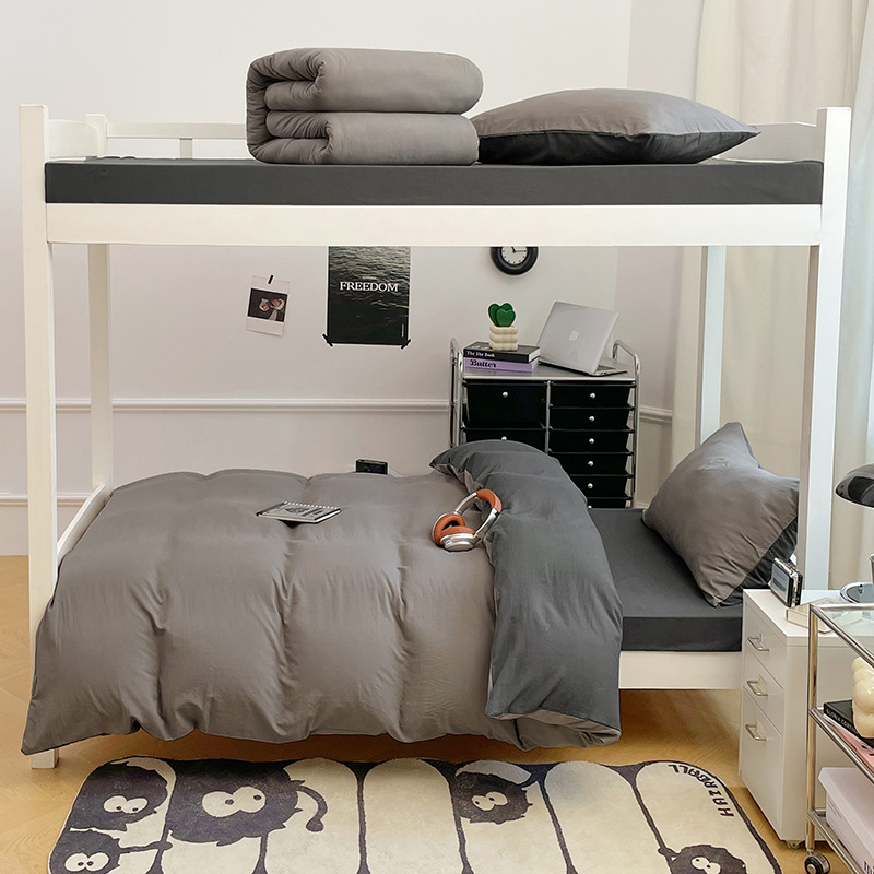 婚庆床品套件实物图