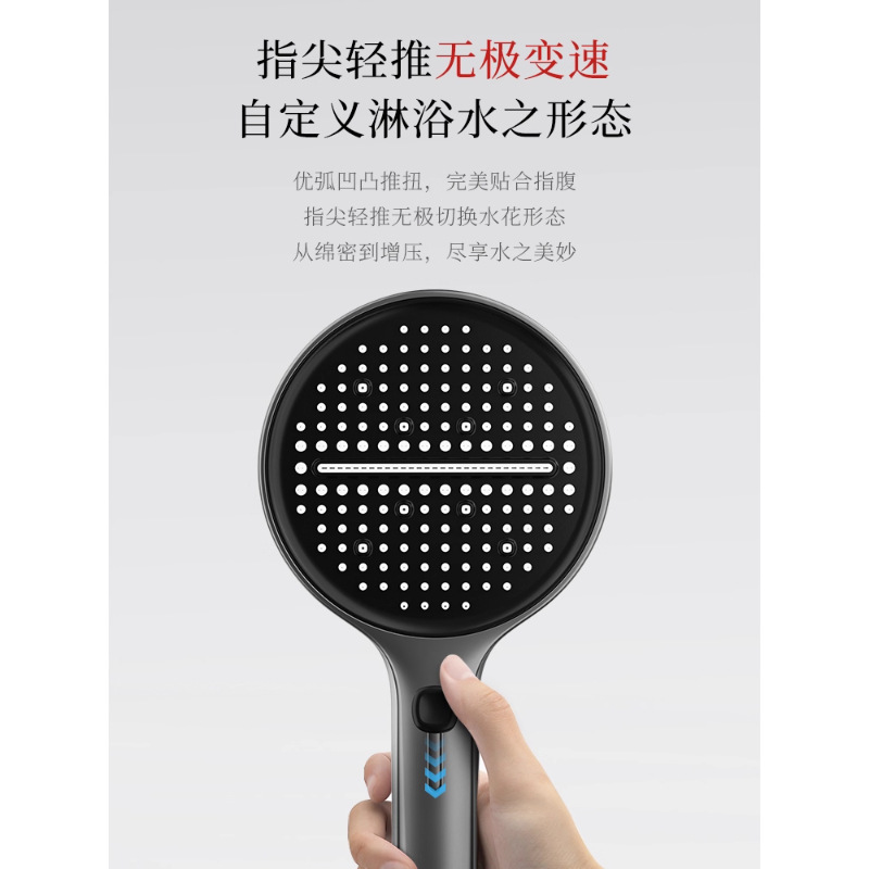 移动洗澡器/水龙头气泡器/太阳花花洒细节图