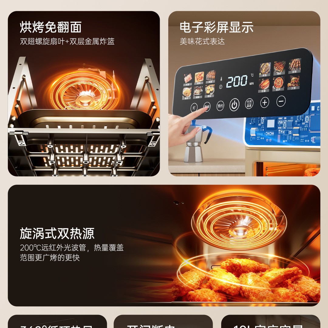 氣炸鍋/油炸锅/空气炸锅/airfryer/薯片油炸机细节图