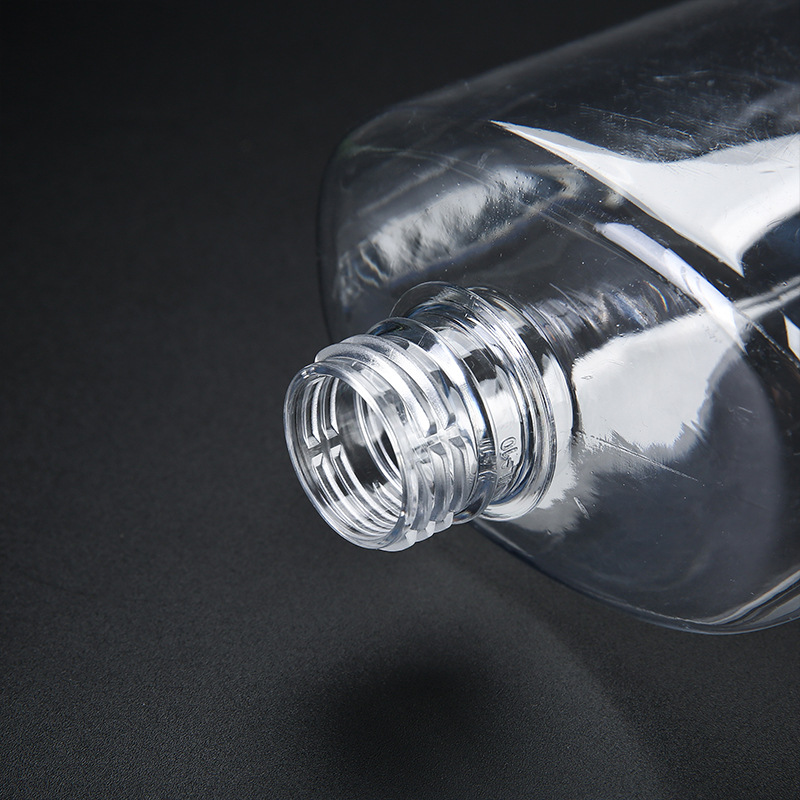 Personalizado 500ml PET transparente pequeña boca botella de plástico con tapa botella dividida pegamento líquido invisible botella vacía al por mayor Specification image