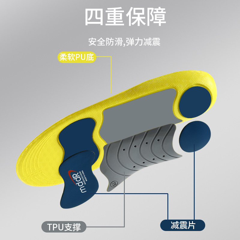 减震、充气鞋垫实物图