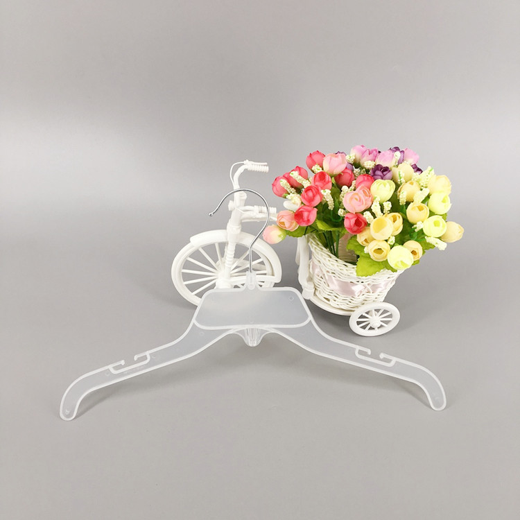 【旭峰】一次性塑料衣架洗衣房女款便宜轻便衣挂单片配服装送衣架