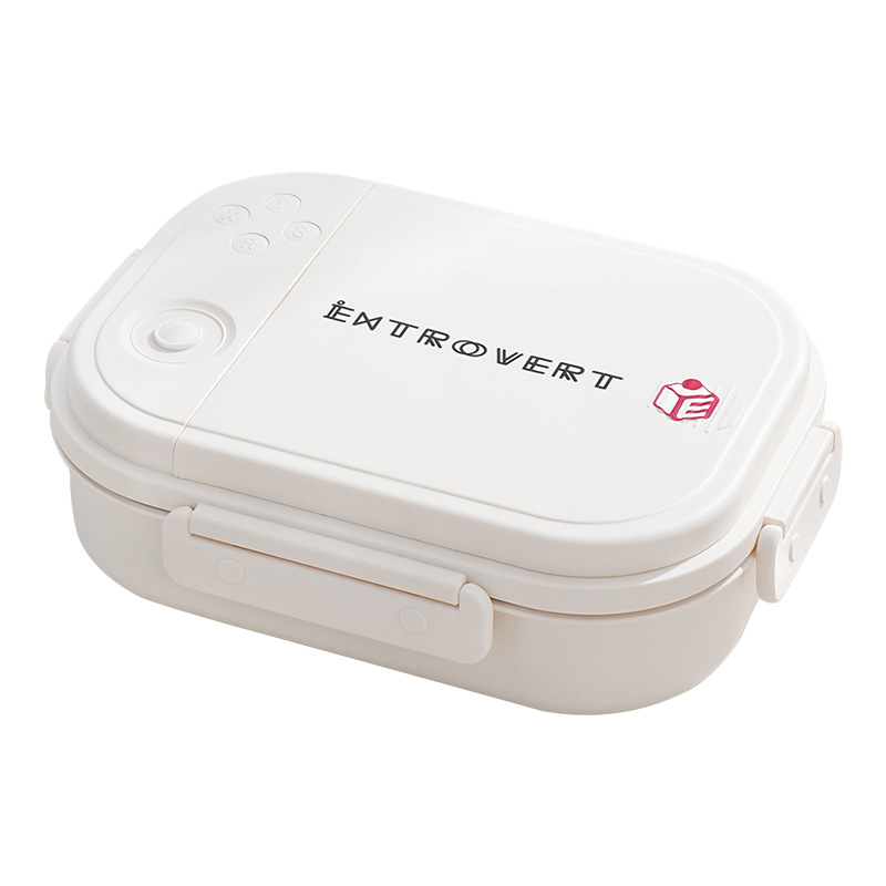 304 insulated lunch box, specially designed for office workers, microwave oven-safe, compartments lunch box, stainless steel large-capacity lunch box Item Picture