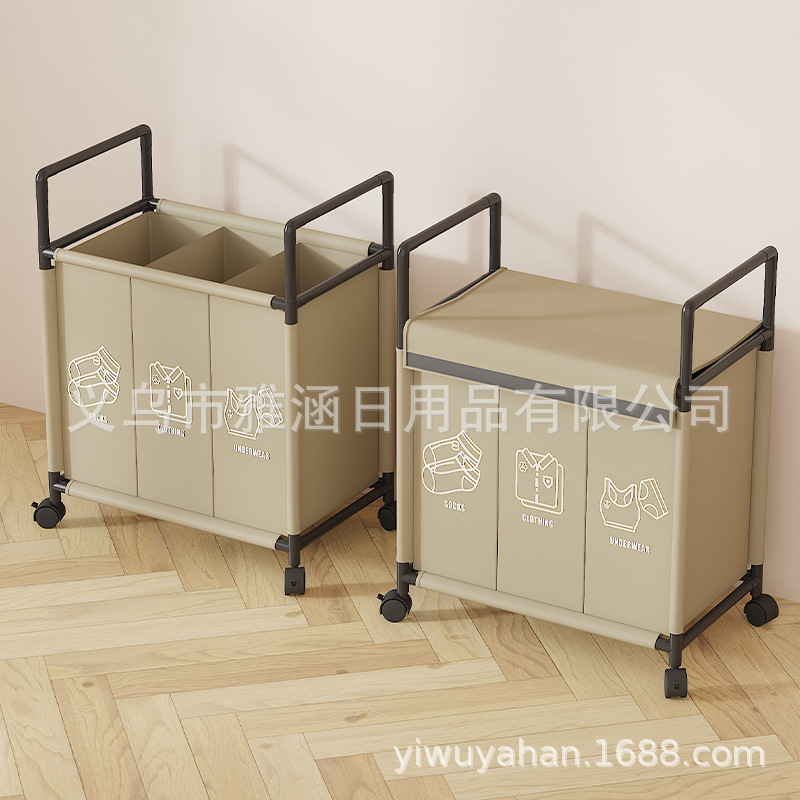 脏衣篮/脏衣篓/洗衣篮/竹质/宿舍产品图