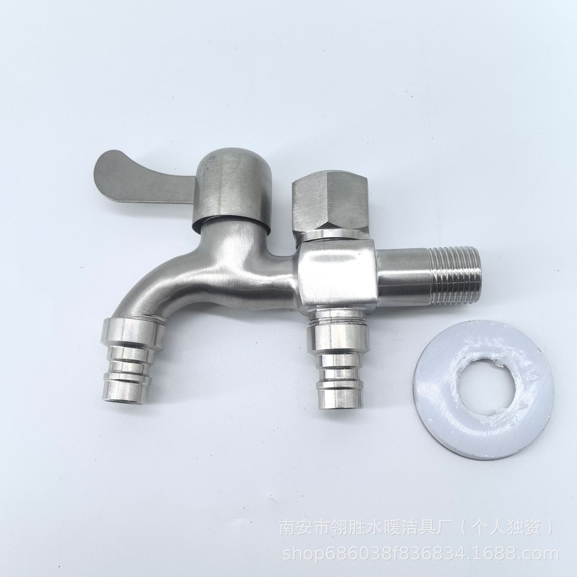 厂家跨境洗衣机水龙头4分专用快开加长拖把池304不锈钢多功能龙头