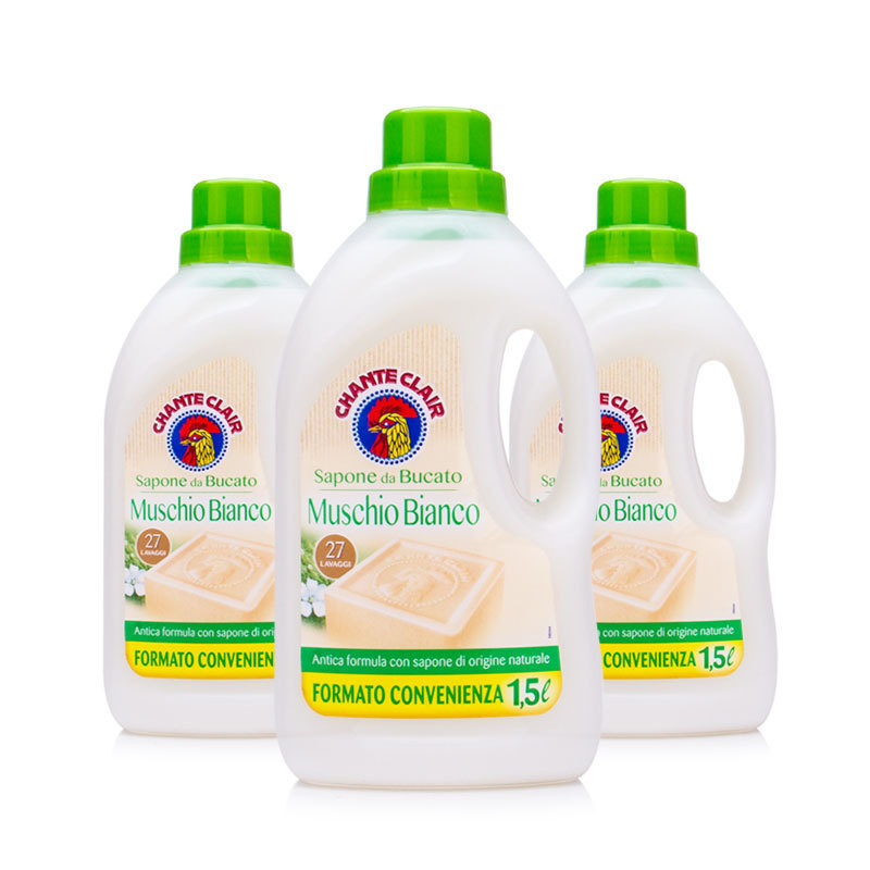 Italian Rooster Laundry Detergent 1500ml Chicken Head Liquid Laundry Soap Concentrated laundry detergent Application Scenario