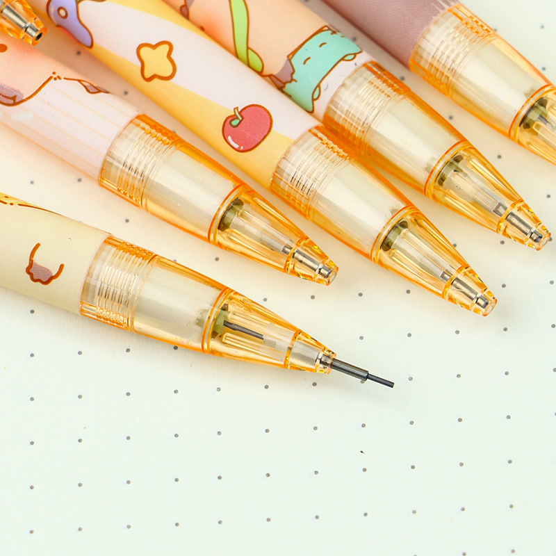 Cute cartoon Kuromi mechanical pencil, ins style, high appearance level, student press to write 0.5 box of pencils Application Scenario