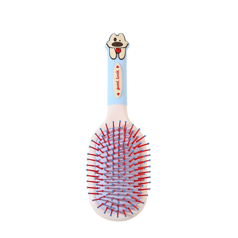 New Big Nose Dog series air cushion massage comb, hair voluminous air bag comb, scalp massage portable home comb for women Item Picture