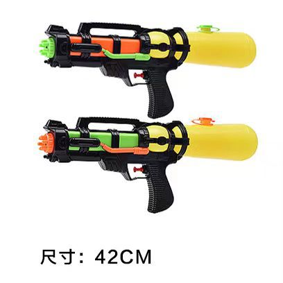Water-splashing Festival Day Runner water gun toy, large-capacity pull-out water gun toy, outdoor summer beach street stall Specification image