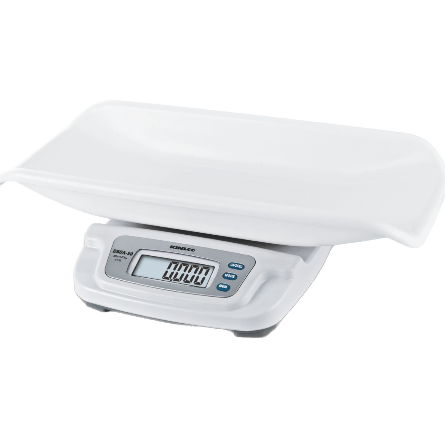 Cross-border exclusive EBSA-20 baby scale, household baby scale, 20KG high-precision detachable tray electronic scale Item Picture