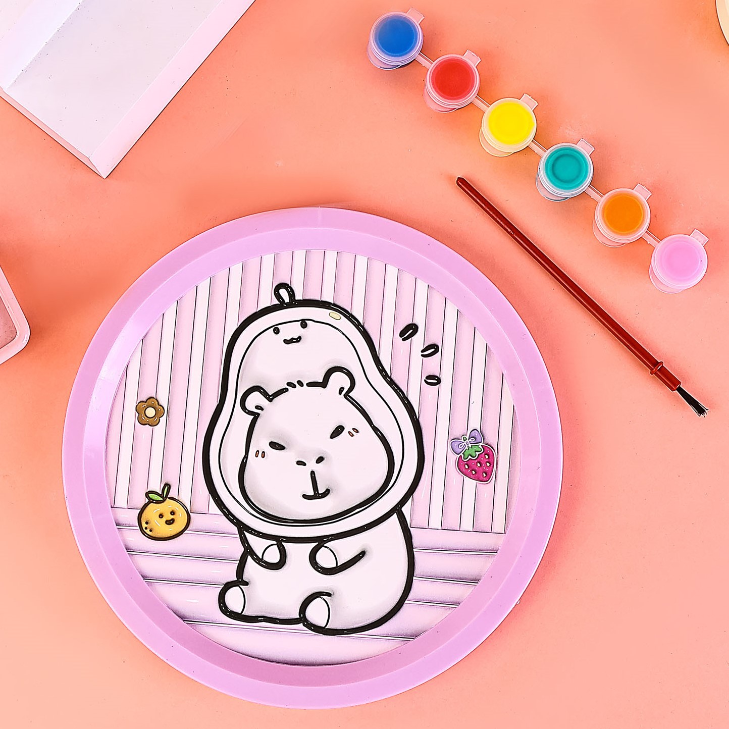 陶瓷彩绘/沙画/水彩实物图