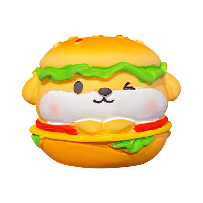 百茂原创柴犬烘培系列树脂公仔摆件桌面装饰小摆件车载中控台摆饰 Item Picture