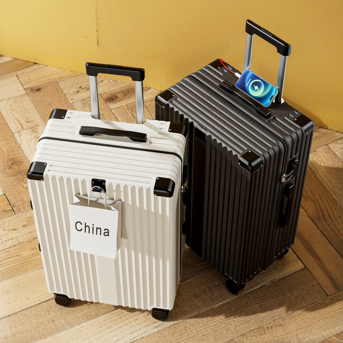 行李箱拉杆箱大容量超大旅行箱男女学生结实耐用密码皮箱新款潮流