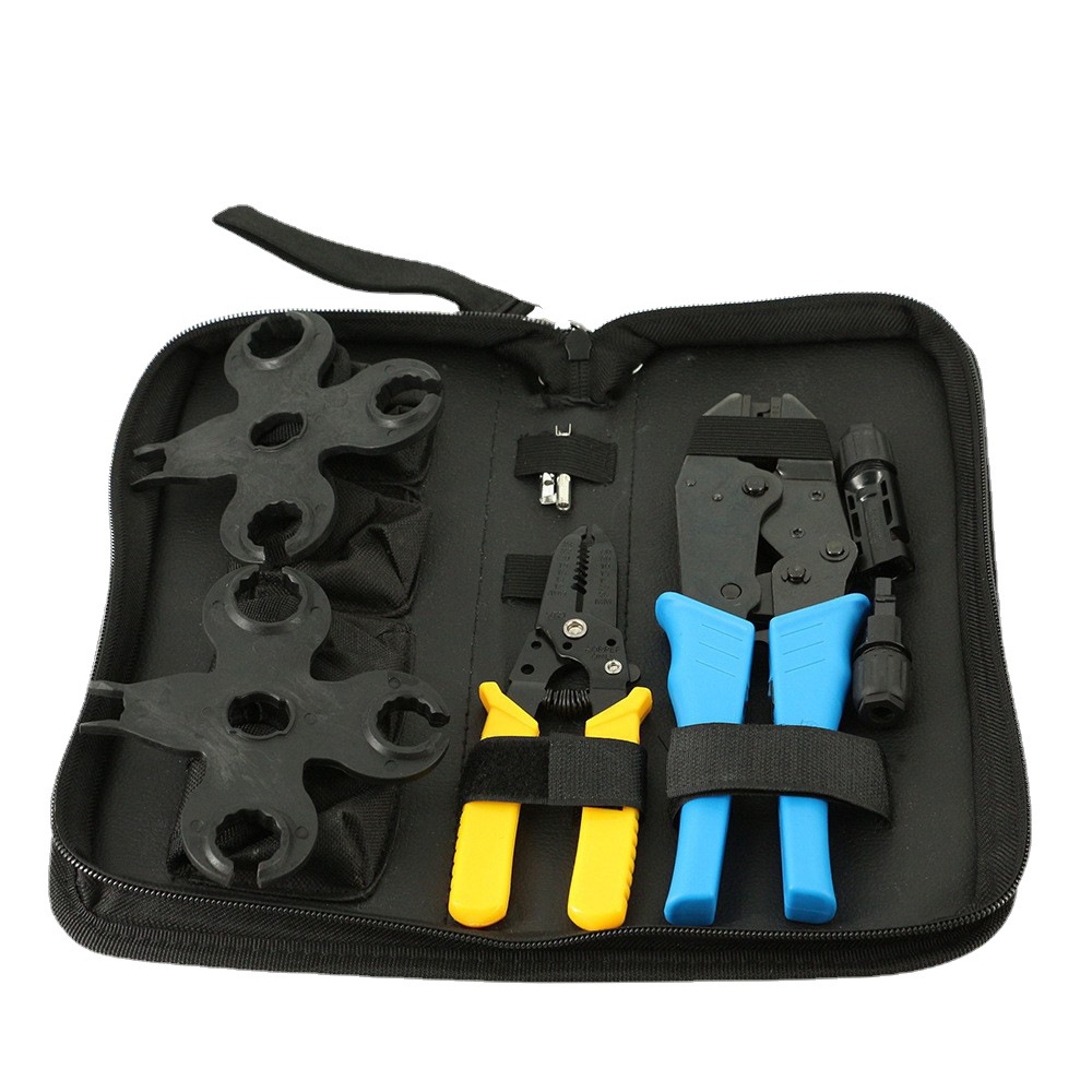 MC4 Photovoltaic Installation Crimping Clamp Set Package Solar Connector Terminal Crimping Clamp Set Cross-border bestseller Item Picture