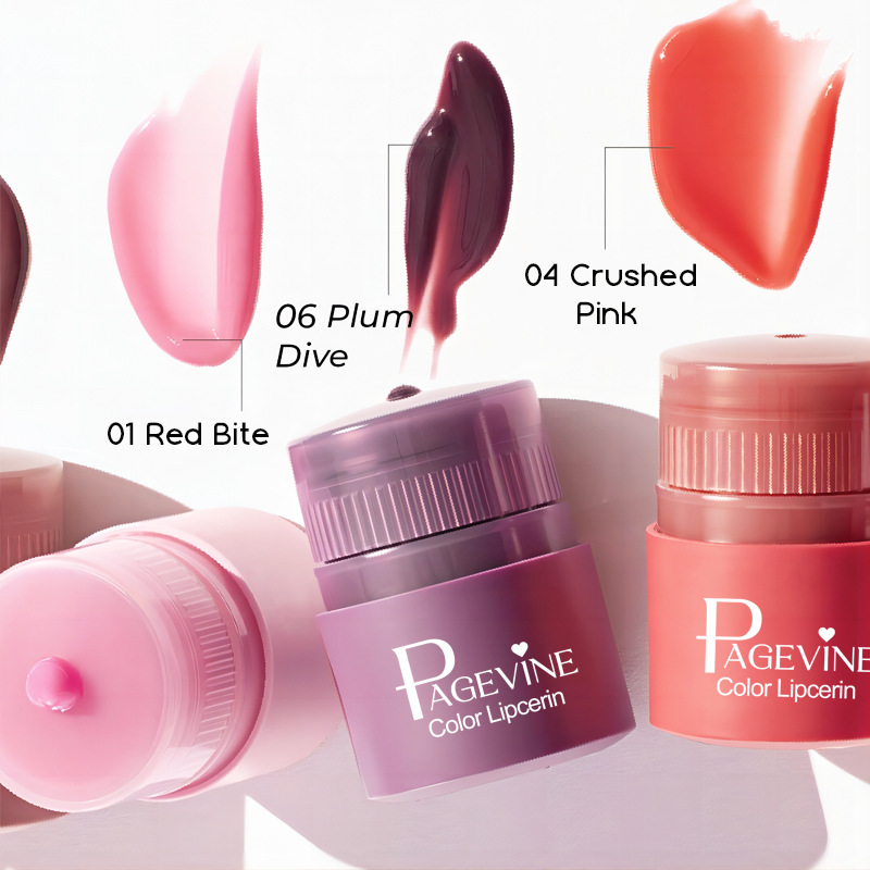 PAGE VINE Cross-border Bestsellers Twisty Lip Balm, Lip Moisturizing essence, Foreign Trade Makeup, Lip oil, Lip gloss, Trendy beauty products Application Scenario