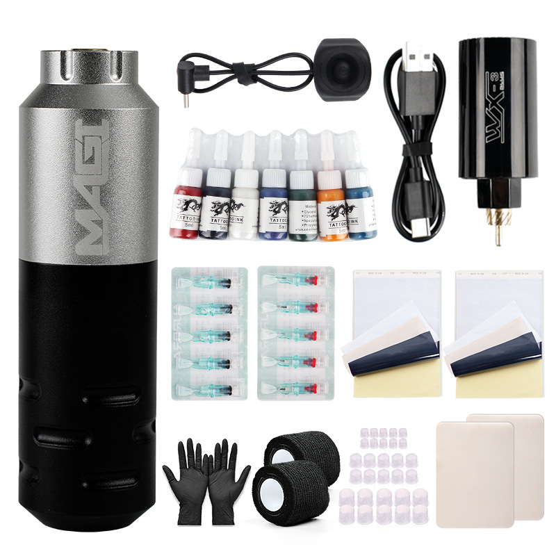 shanilak Dragon Artist Tattoo Equipment, tattoo machine set, complete set of tattoo machine tools, tattoo pen set, tattoo motor machine