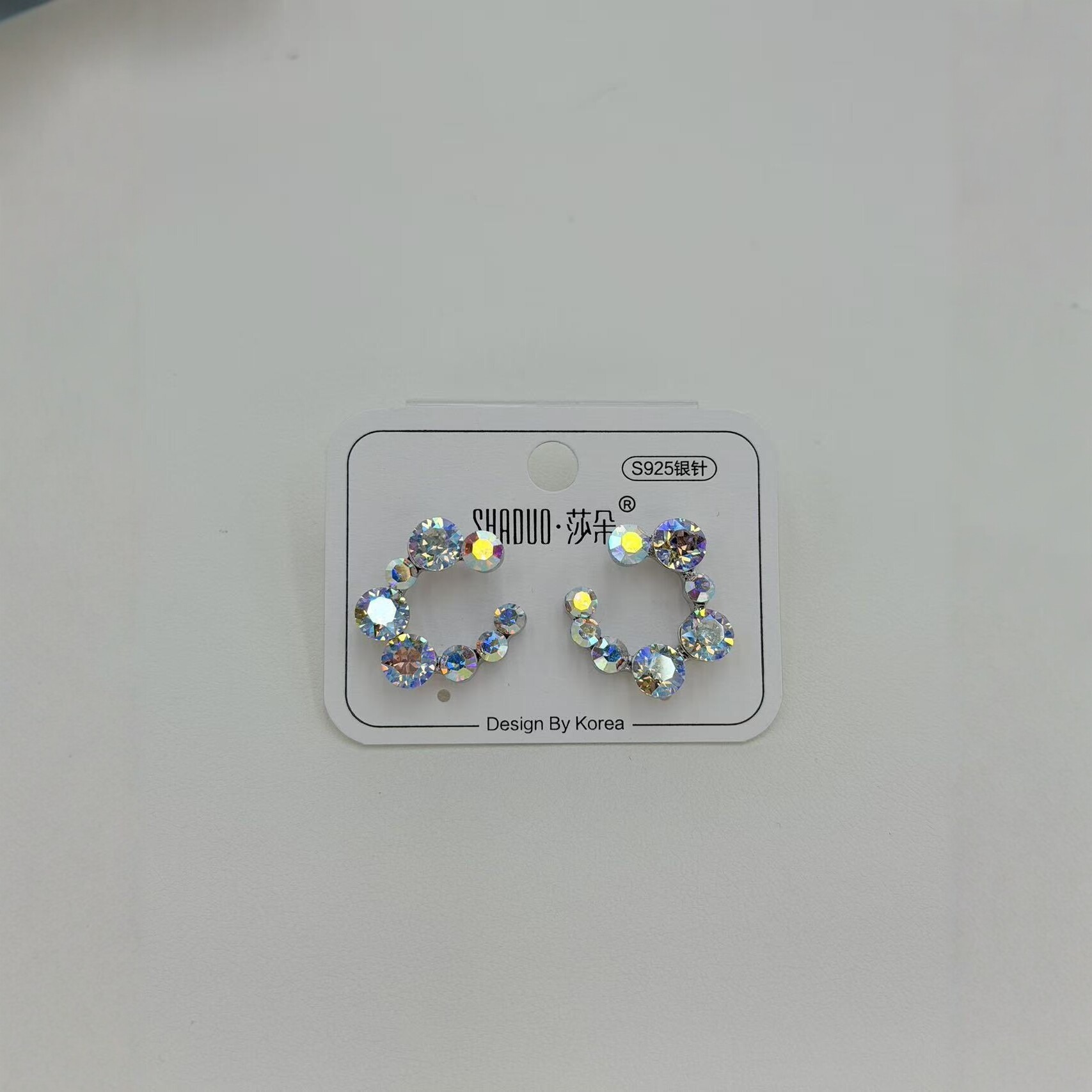 饰品/耳饰/耳环/法式/耳环银产品图