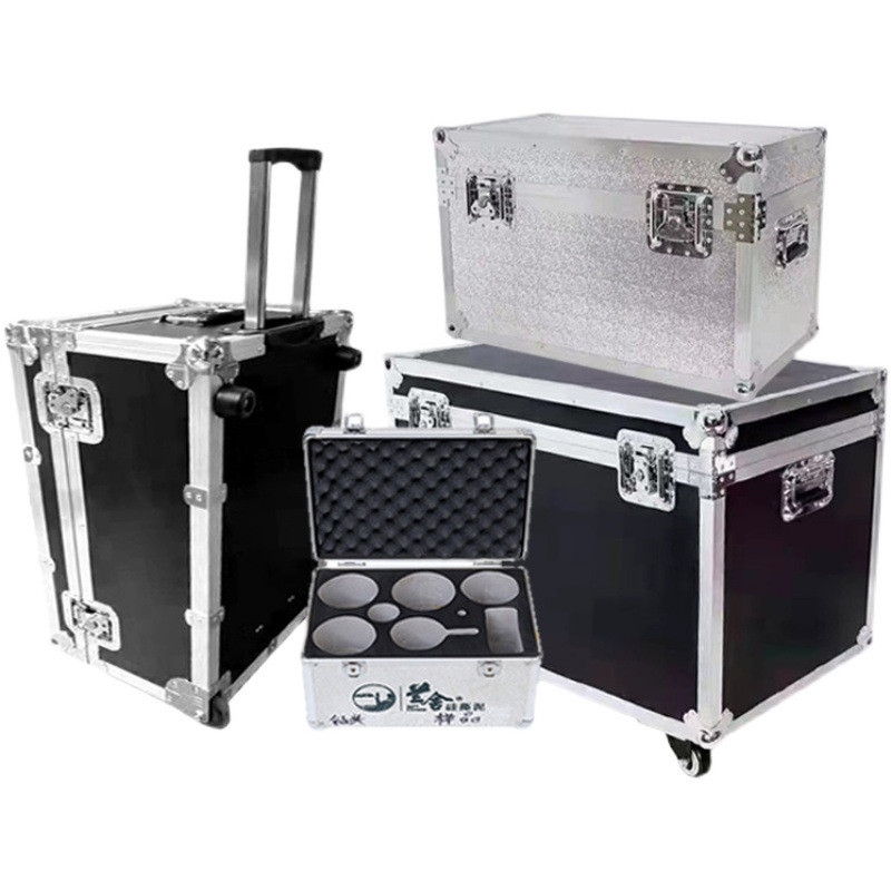 大型航空箱铝箱仪器箱箱防震工具箱设备箱铝合金舞台箱大型运输箱产品图