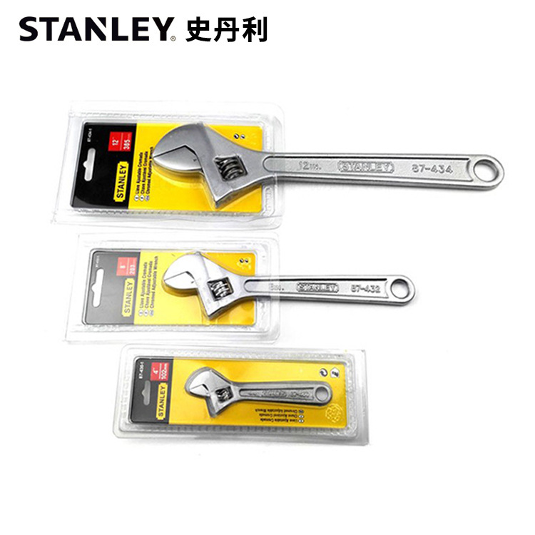 Stanley B series adjustable wrench, plastic-coated handle large opening wrench, multi-functional flexible adjustable head wrench Application Scenario