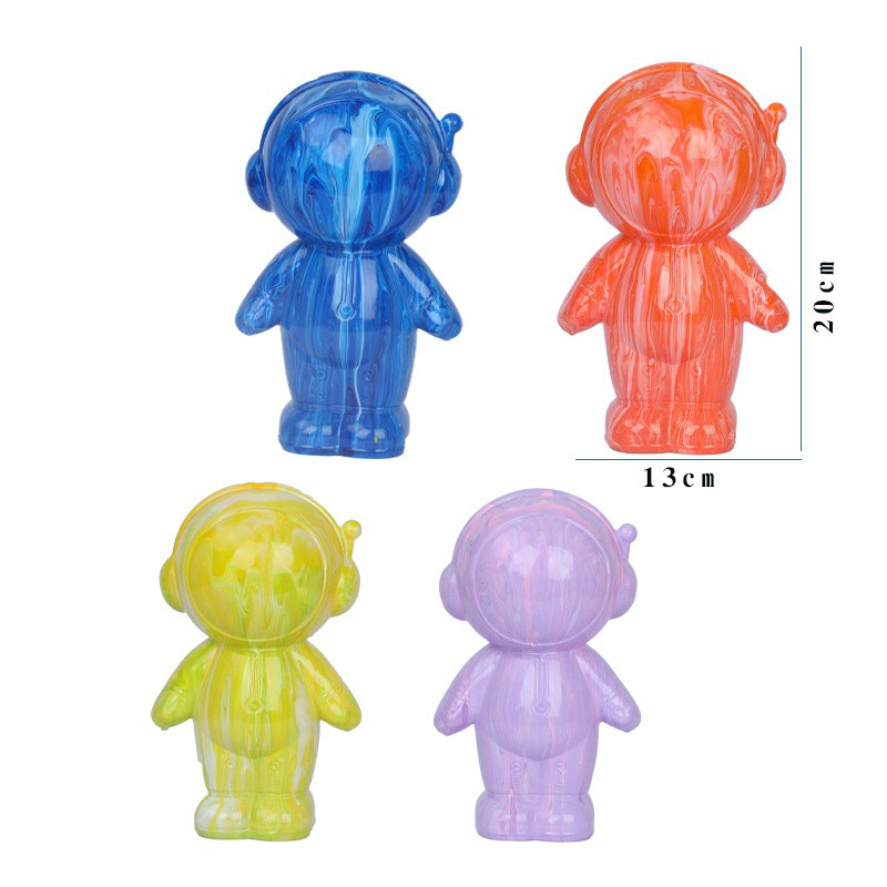 Fluid Space Man, a popular diy material package, handcrafted white pigment creative gift, with a variety of pigment colors Application Scenario