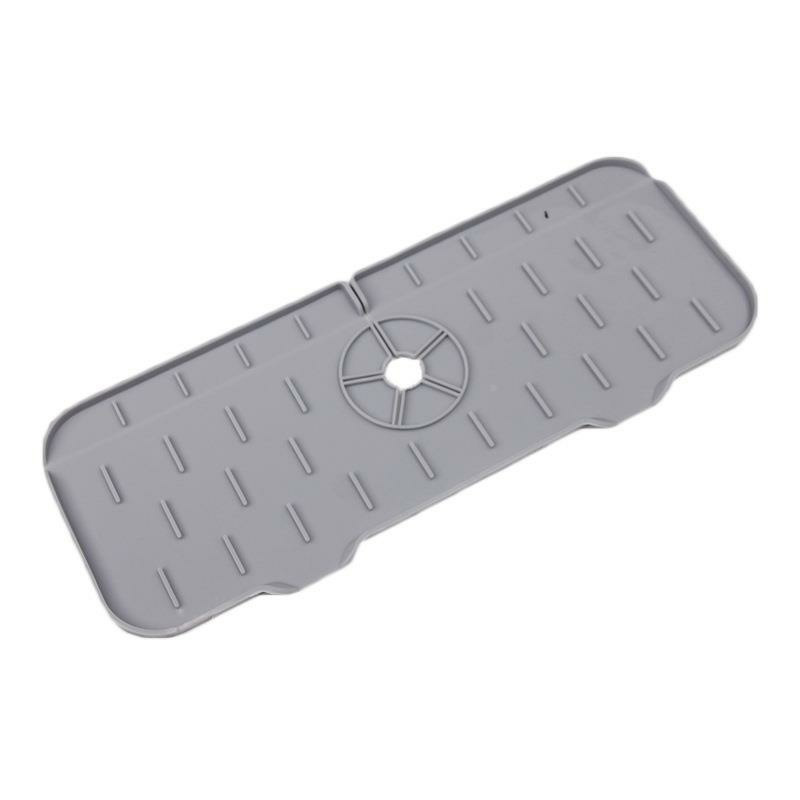 Stainless steel sink waterproof silicone pad washbasin sink plug 180g anti-slip, sealed and leak-proof Item Picture