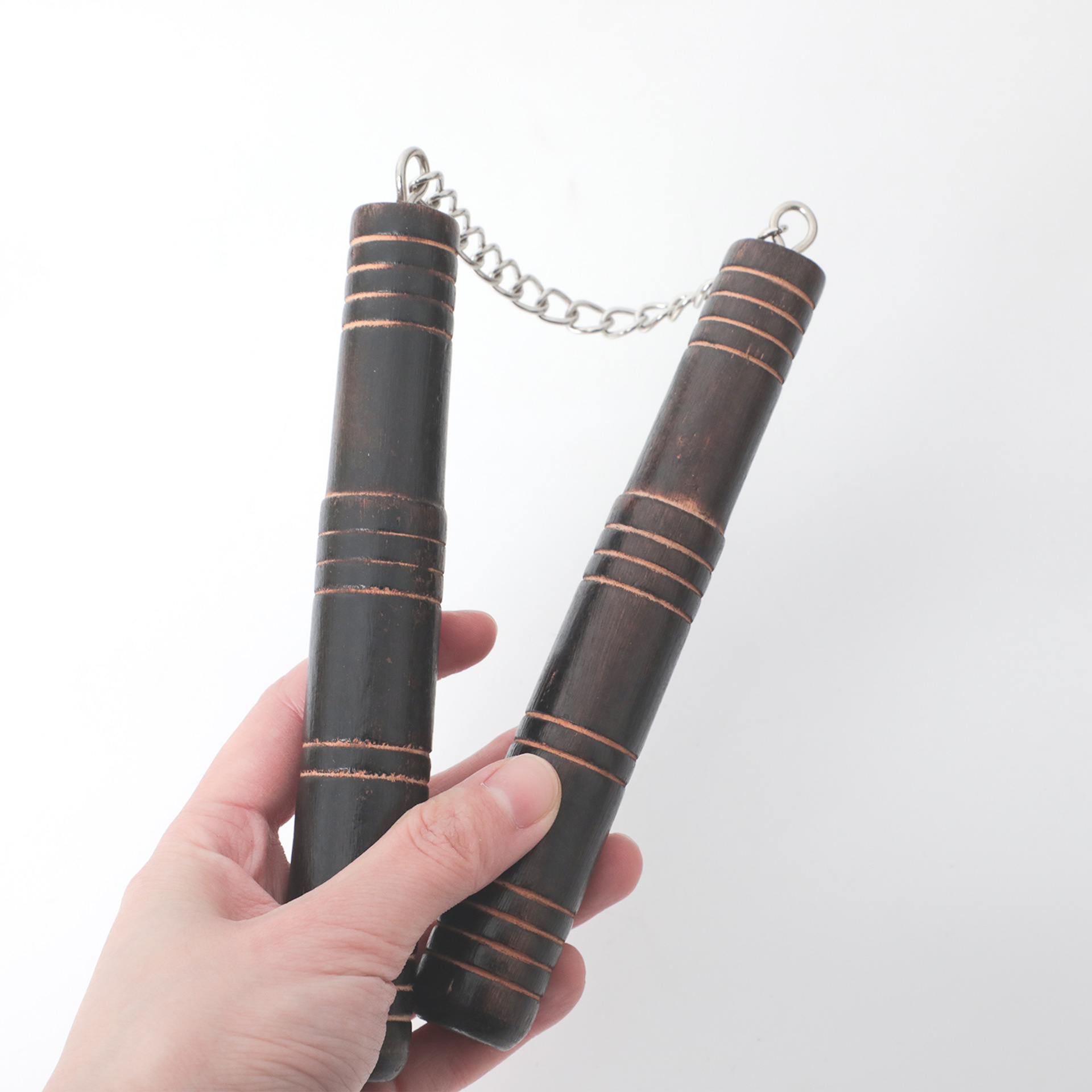 Traditional outdoor nunchucks, bamboo and wooden educational toys, children's outdoor nunchucks, childhood memories, children's toys Application Scenario