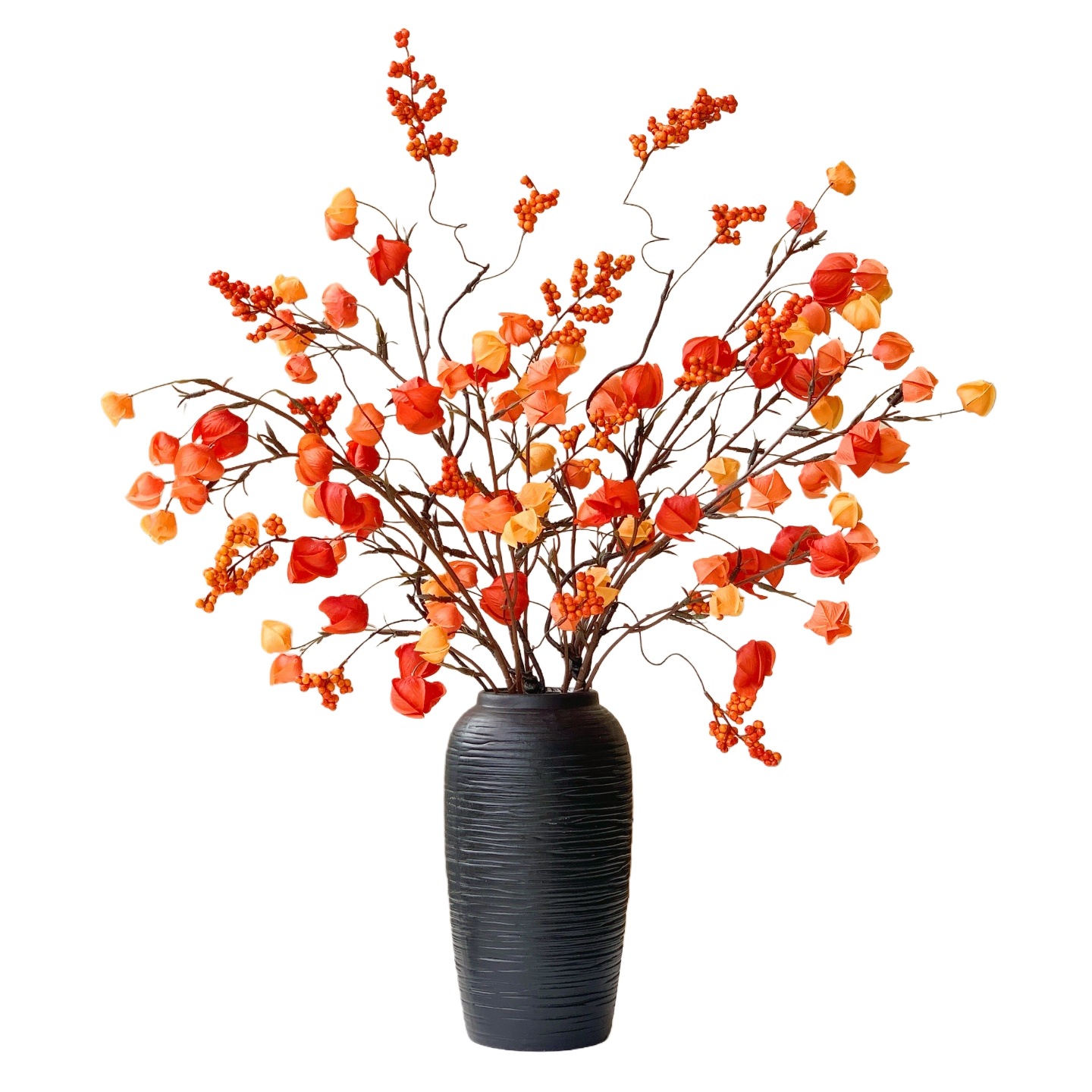 仿真花/多肉仿真花/造景用品/人工植物/牡丹花仿真花白底实物图