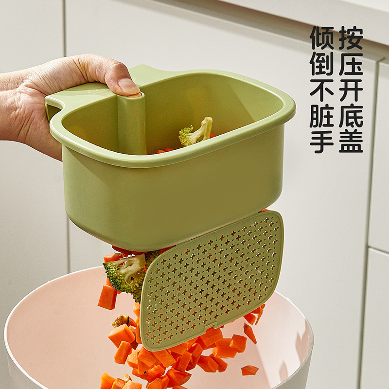 Patented in-stock sink filter basket, new household kitchen wall-mounted storage thickened multi-functional draining basket customized Specification image