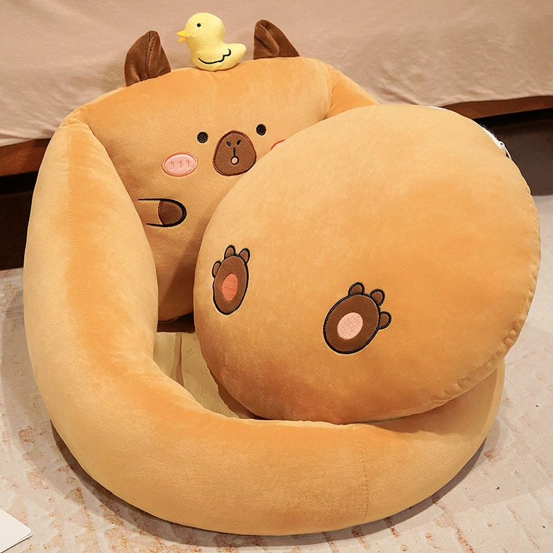 公仔抱枕实物图