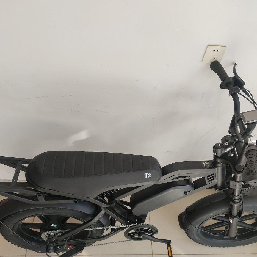 New energy ebike, electric-assisted bicycle, 2.0-inch fat tire, snow and beach off-road, v8 electric motorcycle, front and rear supe Application Scenario