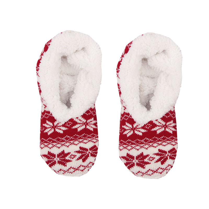 Autumn and winter women's home socks, floor socks, anti-slip sock covers, indoor yoga socks, early education socks, adult floor socks, postpartum socks for women Item Picture