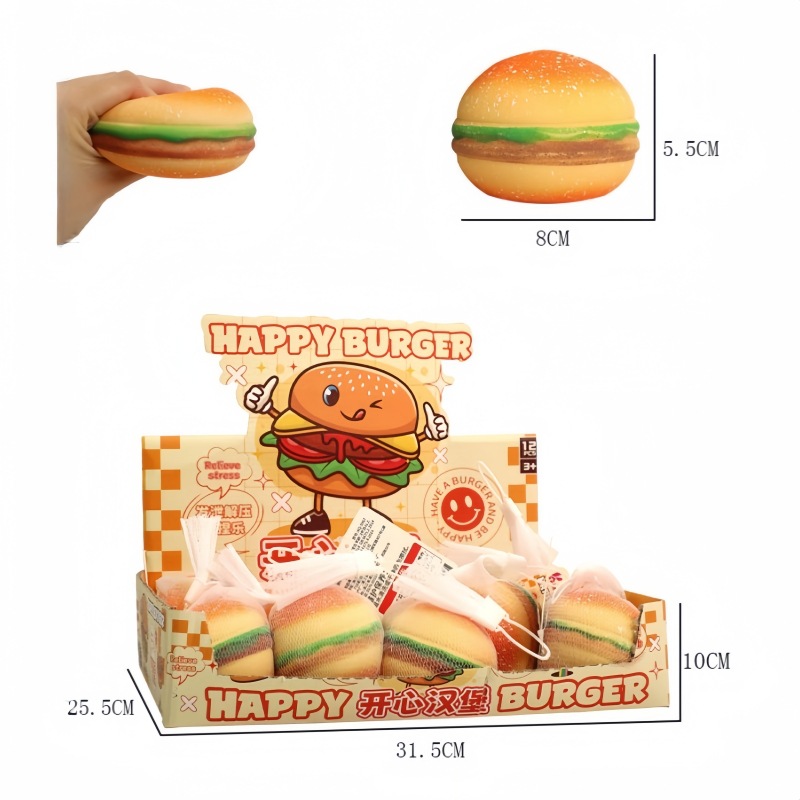 الهمبرغر الخلاق، الهمبرغر، التوفو، طحين الدقيق، والطعام، واللعب للأطفال Item Picture