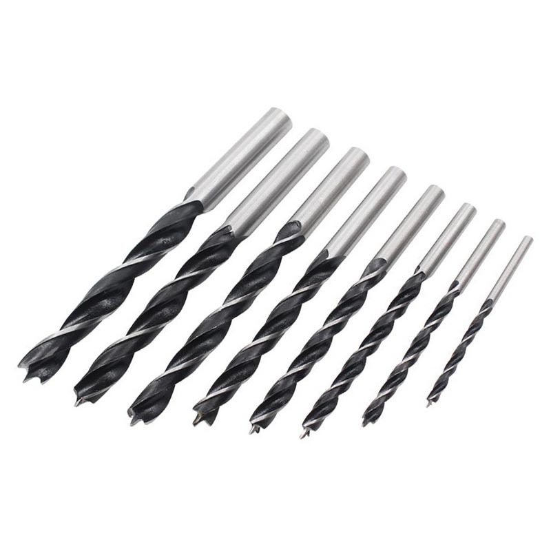 Wholesale of three-pointed woodworking twist drills, round-handled woodworking hole opening sets, hand electric drills, hole positioning tools, and woodworking drill bits Application Scenario