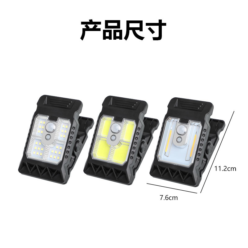 Estilo explosiva cuerpo humano sensor solar clip lámpara lámpara de pared solar luz de patio a prueba de agua al aire libre luz interior Application Scenario