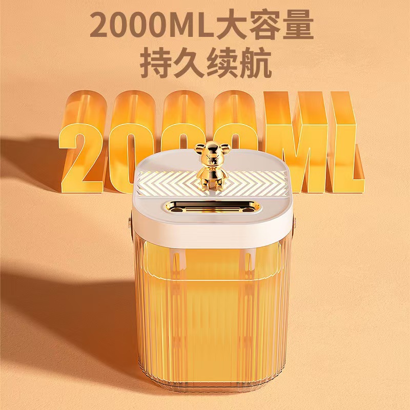 2L large-capacity humidifier, dual spray for home use, pregnant women, infants, bedrooms, household air purification, small spray desktop Application Scenario