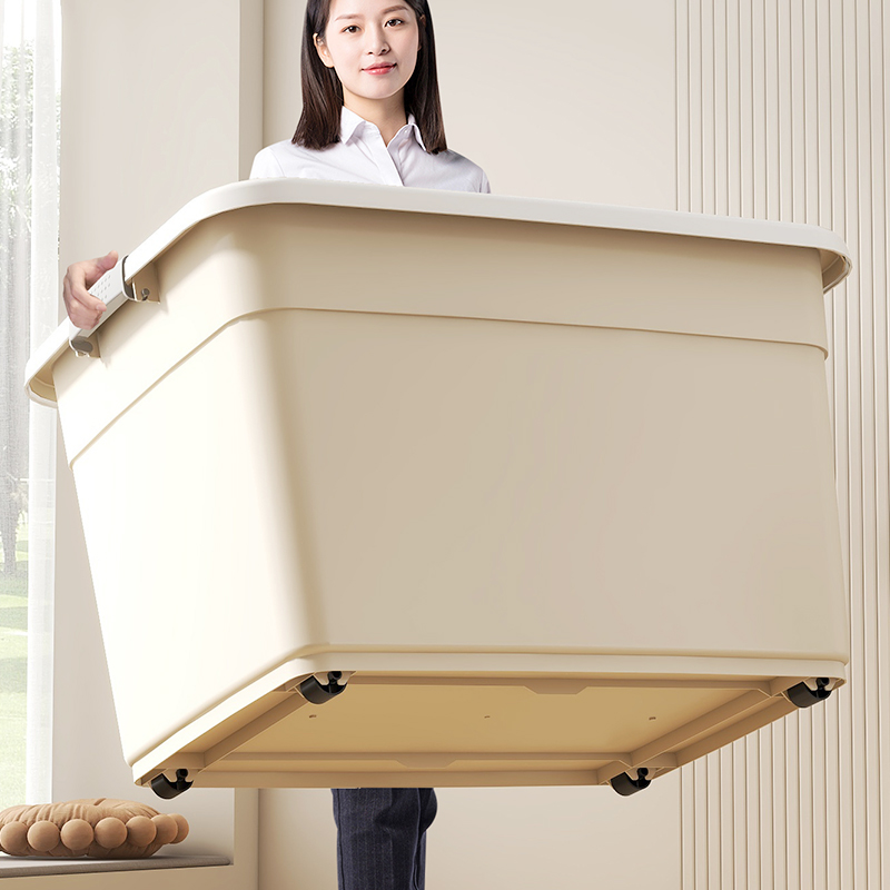 收纳箱/露营收纳箱/收纳/收纳箱布/收纳箱棉麻细节图