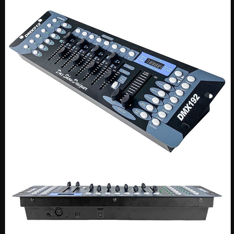 Cross-border stage lighting DMX192 control console dmx512 controller, large-scale wedding event Pax lighting beam, dance table lamp, dimming console, comprehensive control essential, factory direct sales details Picture