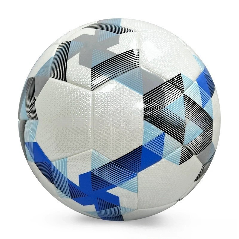 Wholesale manufacturer of footballs in stock, wholesale No. 5 footballs, pu adhesive, custom-made footballs for primary and secondary school students details Picture