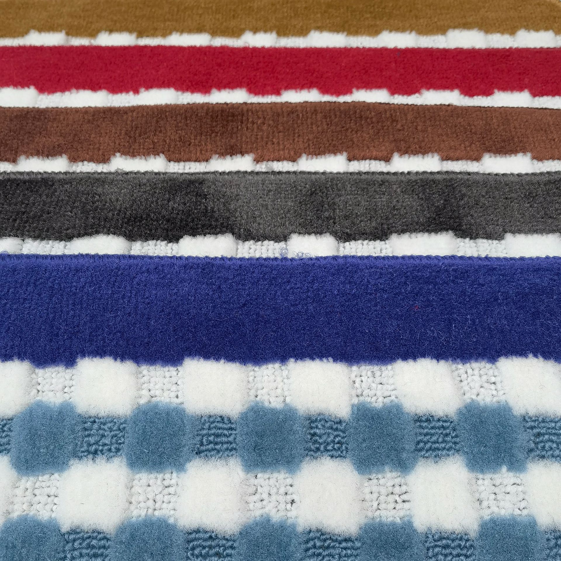 Long mosaic-patterned velvet TPR base, indoor entrance, bathroom, living room, toilet, room, anti-slip carpet, floor mat, door Specification image