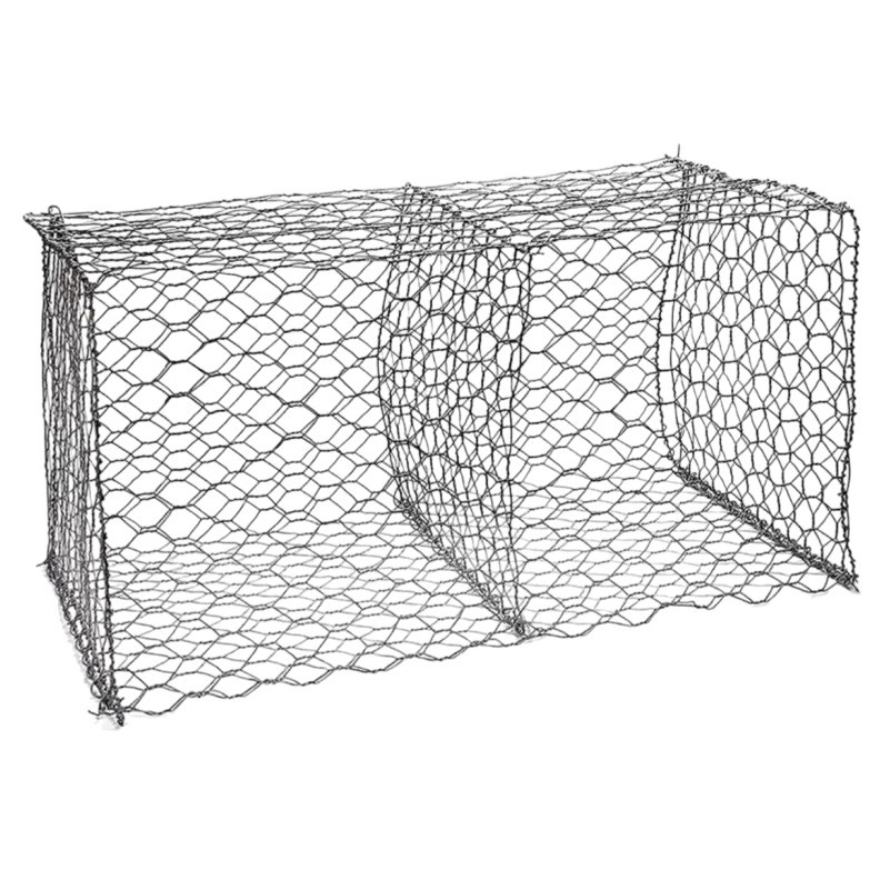 Customized flood control river embankment lead wire gabion mesh, galvanized iron wire gabion mesh, flood control gabion mesh, water conservancy project gabion box Item Picture