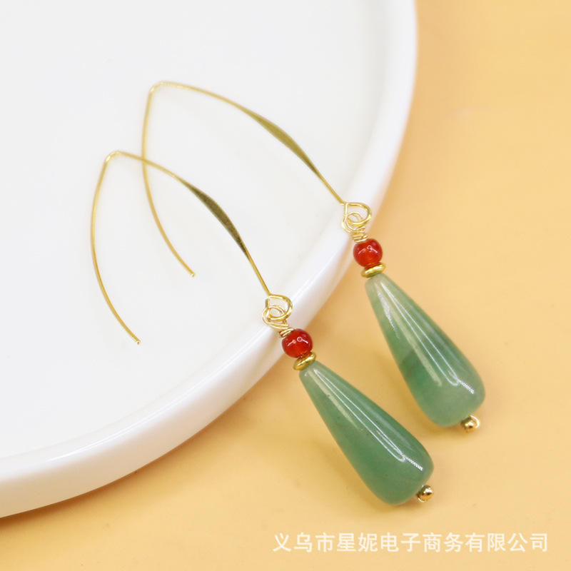 Fashionable zircon earrings, earrings and accessories wholesale, simple earrings, versatile earrings and accessories for women's charm, trendy styles