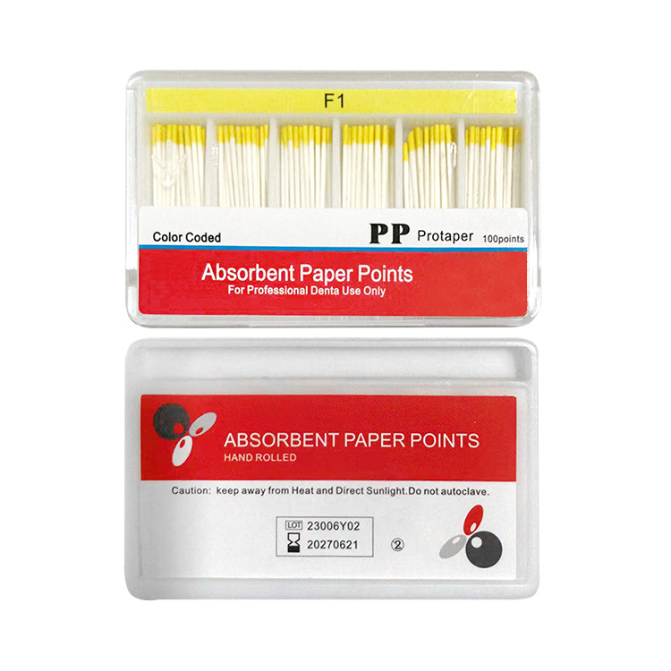 Cross-border exclusive moisture-absorbing paper with scale lines/without scale lines, dental oral moisture-absorbing paper with dot moisture-absorbing paper tips details Picture