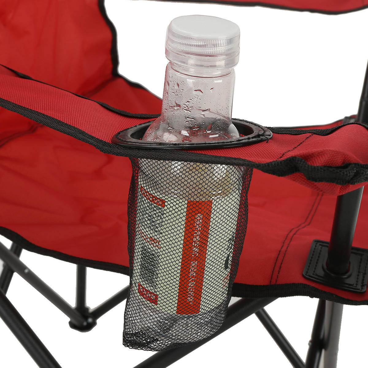 Portable outdoor folding fishing chair with armrests and backrests, leisure folding chair, art sketching and painting chair, beach chair details Picture